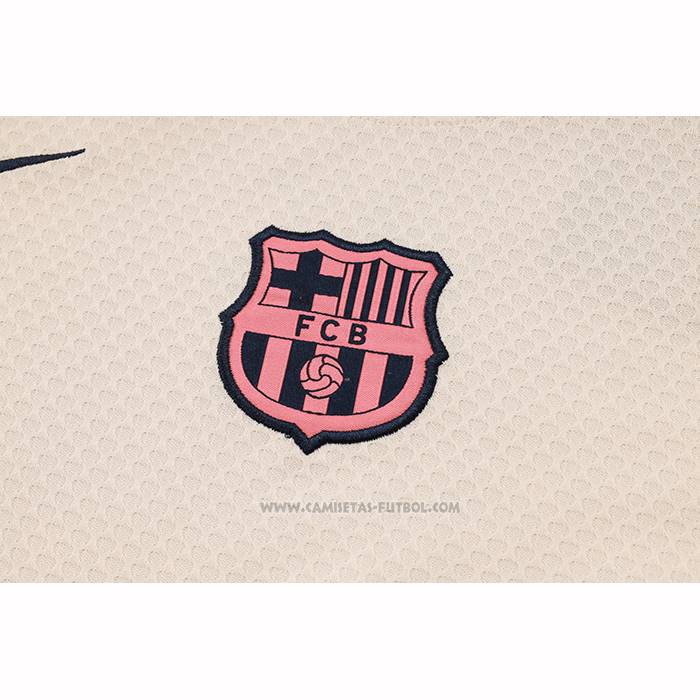 Chandal del Barcelona Manga Corta 2025-2026 Amarillo - Pantalon Corto